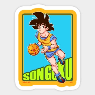 Dragon B-Ball Saiyan Sticker